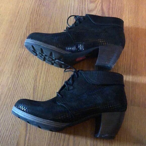 Wolky’s  jaquerie cuffed bootie sz 37 - Picture 3 of 8